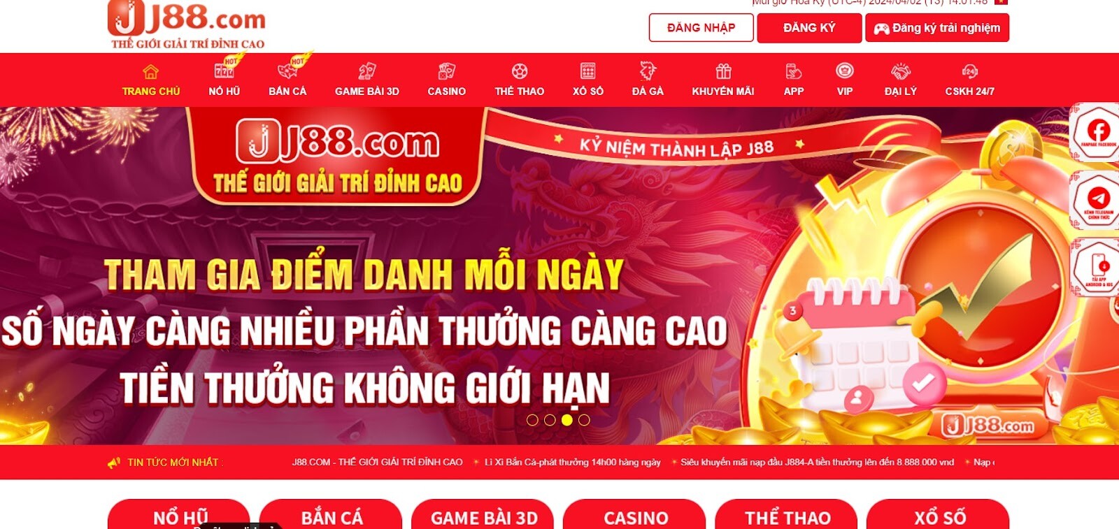 J88 là một cái tên nổi bật khi nhắc đến nhà cái chất lượng ở Việt Nam