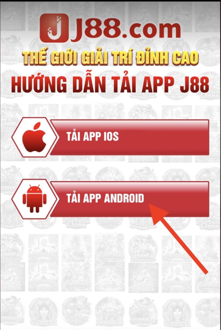 Chọn tải app Android